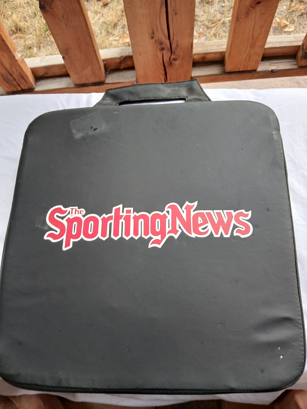 Cushioned Seat For Sporting Events